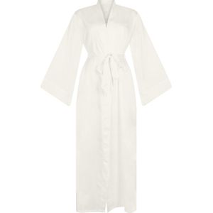 Hunkemöller - Lange Kimono - Floral - Wit