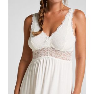 Hunkemöller - Slipdress Nora Lace - Wit