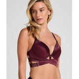 Hunkemöller - Colette - Voorgevormde Push-up Longline Beugel Bh - Paars