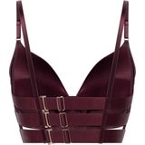 Hunkemöller - Colette - Voorgevormde Push-up Longline Beugel Bh - Paars