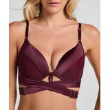 Hunkemöller - Colette - Voorgevormde Push-up Longline Beugel Bh - Paars