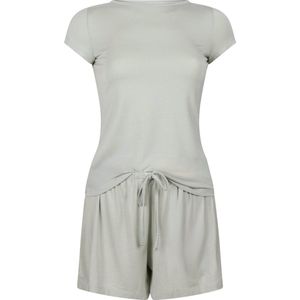 Hunkemöller - Jersey Pyjamaset - Grijs - Pyjama's