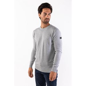 Presly & Sun Heren Knitted Pullover - Grijs - Will
