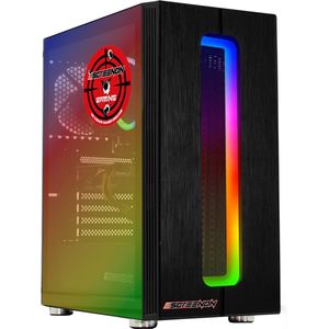 ScreenON - Game Computer / Gaming PC - Ryzen 5 - 500GB M.2 SSD - 16GB RAM - Intel Arc A380 - Game PC TX88541 - Windows 11
