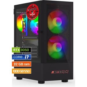 ScreenON - Intel Core i7 - 1000GB SSD - 32GB RAM - RTX 3050 - GamePC.V920245 - Windows 11