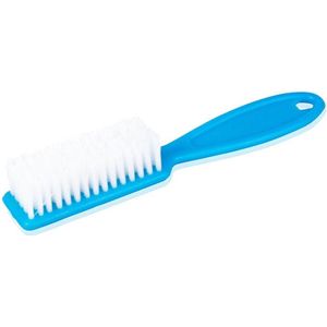 Nagelborstel met steel - nagelborstel kunststof - Set van 2 - Blauw