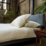 Dekbedovertrek - Grijs - Katoen - Eenpersoons