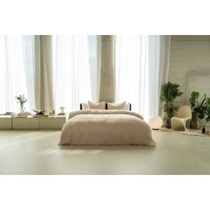 Kayori - Saya - Dekbedovertrek - Zand - Lits-jumeaux 240x200/220 + 2 Slopen