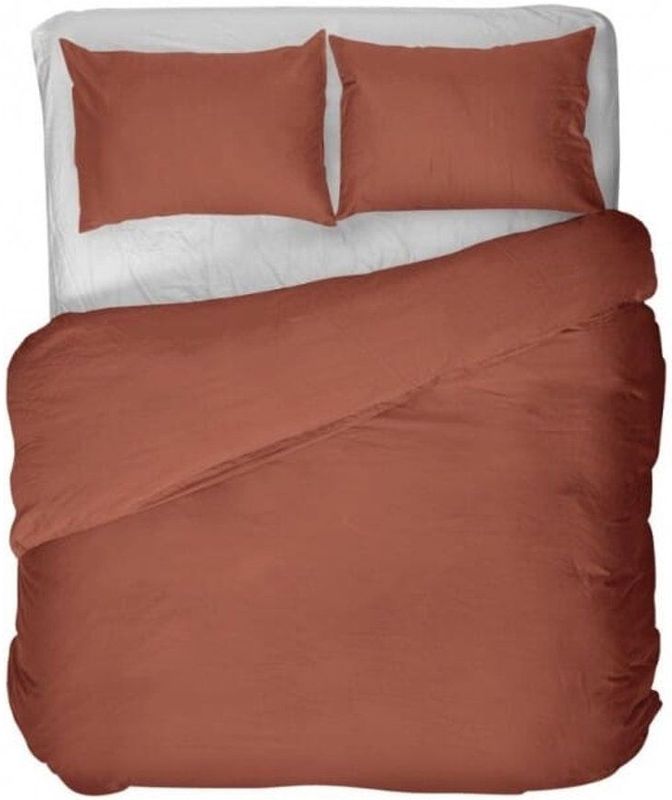 Dekbedovertrek - Katoen - Grijs - 1 Persoon