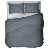 Dekbedovertrek - Grijs - Katoen - 2 Delig