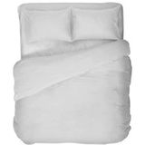 Dekbedovertrek - Katoen - Grijs - Eenpersoons