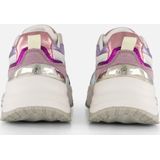 MEXX - XX825100-777 - Lage Sneakers - Paars - Leer