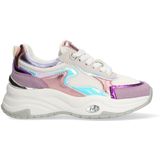 MEXX - XX825100-777 - Lage Sneakers - Paars - Leer