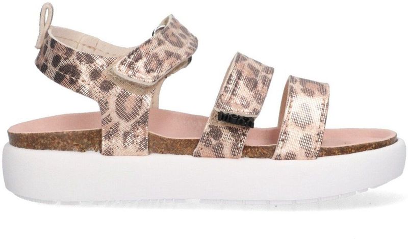 MEXX - Paddy Pebble - Kindersandalen - Roze/Print - Leer - Klittenband
