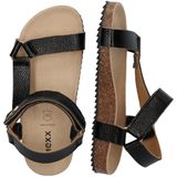 MEXX - XX825441-789 - Sandalen - Zwart - Leer - Klittenband