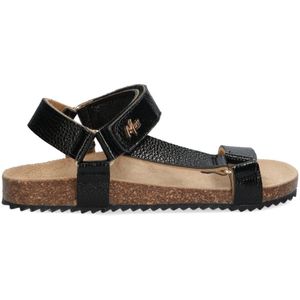 MEXX - XX825441-789 - Sandalen - Zwart - Leer - Klittenband