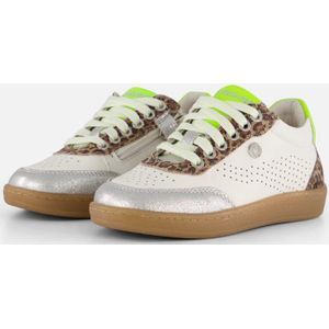 Vingino Animal Sneakers zilver Leer - Dames - Maat 31