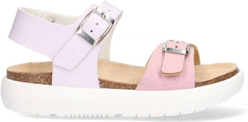 Vingino - Sandalen - Lichtroze/Lila - Imitatieleer - Platte Zool