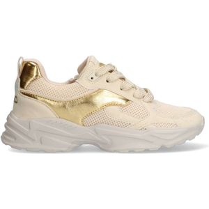 VINGINO VIN825183-701 Meisjes Lage Sneakers - Beige - Leer - Veters