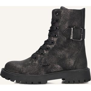 Mexx - Star Super - Veterboots - Zwart - Leatherlook