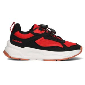 Vingino - Chunky Sneakers - Rood/Zwart