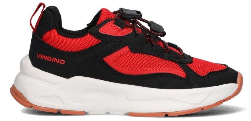 Vingino - Chunky Sneakers - Rood/Zwart