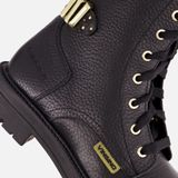 Vingino - Veterboots - Zwart - Leer