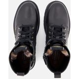 Vingino - Veterboots - Zwart - Leer