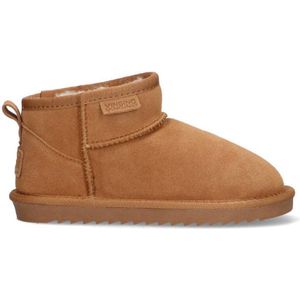 Vingino - Ashley - Gevoerde Suède Enkelboots - Cognac