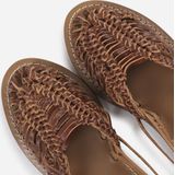 Fl-ynn - Sandalen - Ballerina - Vacchetta Nappa Leer - Woven Straps