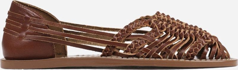 Fl-ynn - Sandalen - Ballerina - Vacchetta Nappa Leer - Woven Straps