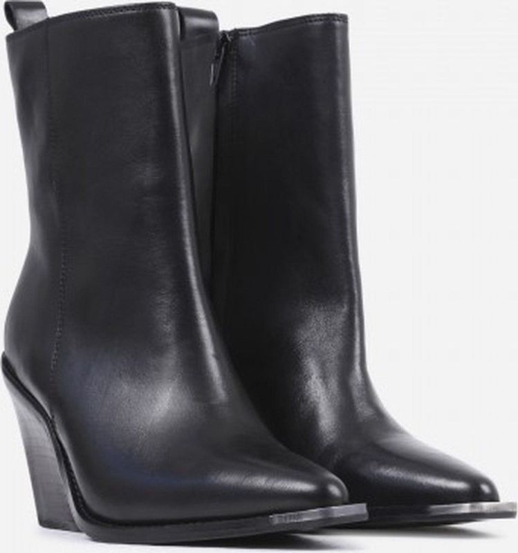 BRONX - New Kole - Enkellaarsjes - Zwart