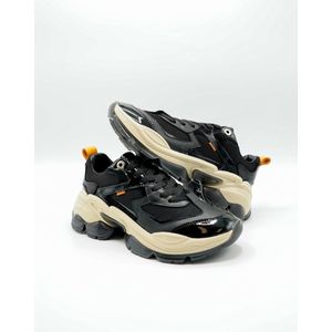 BRONX Linn-y Dames Sneaker - Zwart - Maat 38