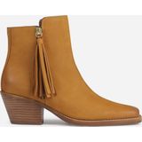 BRONX Cassidy - Enkellaarzen - Cognac - Nubuck