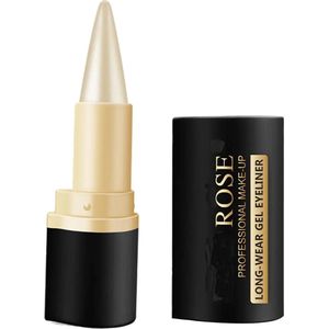 DW4Trading Watervaste Zilver kleurige Eyeliner - Gel - Kegelvormig