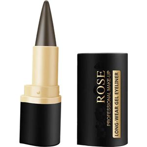 DW4Trading Watervaste Donker Grijs Eyeliner - Gel - Kegelvormig