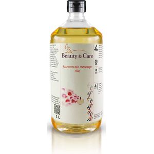 Beauty & Care - Rozenmusk massage olie - 1 L. new