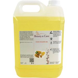 Zoete Amandel olie - Beauty & Care - 5 L. new