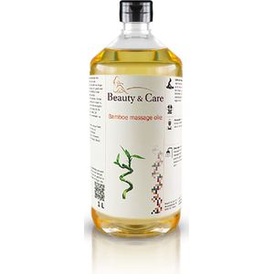 Beauty & Care - Bamboe massage olie - 1 L. new