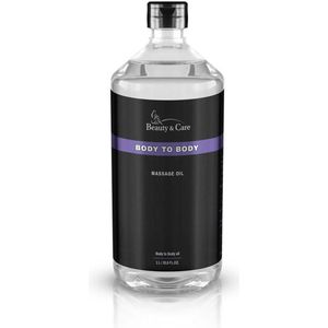 Beauty & Care - Body to Body Massage olie - 1 L. new