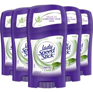 Lady Speed Stick Aloe Derma Care Deodorant Stick - 5 x 45g