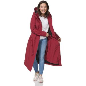 Happy Rainy Days - Montreal - Regenjas - Deep Red - Lange Regenjas