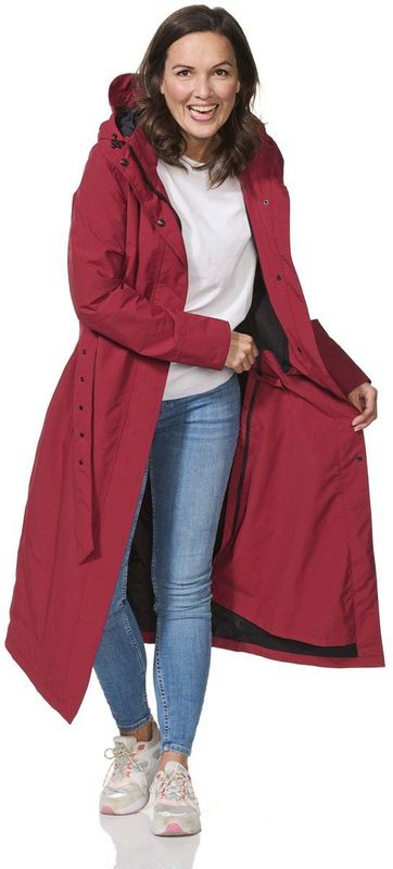 Happy Rainy Days - Montreal - Regenjas - Rood - Nylon