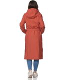 Rome - Damesjas - Koraal - Nylon - Waterdicht 10000 mm