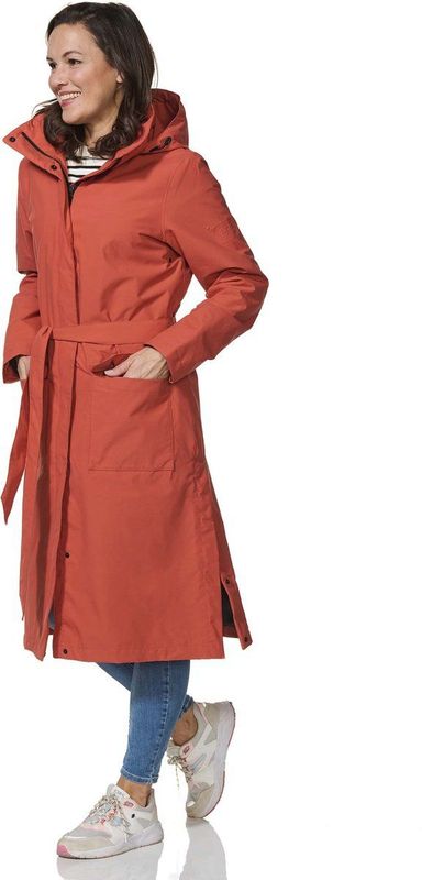 Rome - Damesjas - Koraal - Nylon - Waterdicht 10000 mm