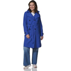 Happy Rainy Days - Geneve - Regenjas - Royal Blue - 100% Nylon