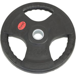 MDsport - Olympische halterschijven - Bumperplates - 25 kg - Per stuk