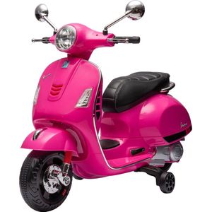HOMCOM elektrische quad ATV voor kinderen, 2 koplampen, veilig