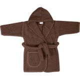 MamaLoes - Badstof Badjas - Chocolade Bruin - 100% Katoen