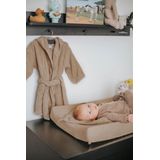 MamaLoes - Badstof Badjas - Chocolade Bruin - 100% Katoen